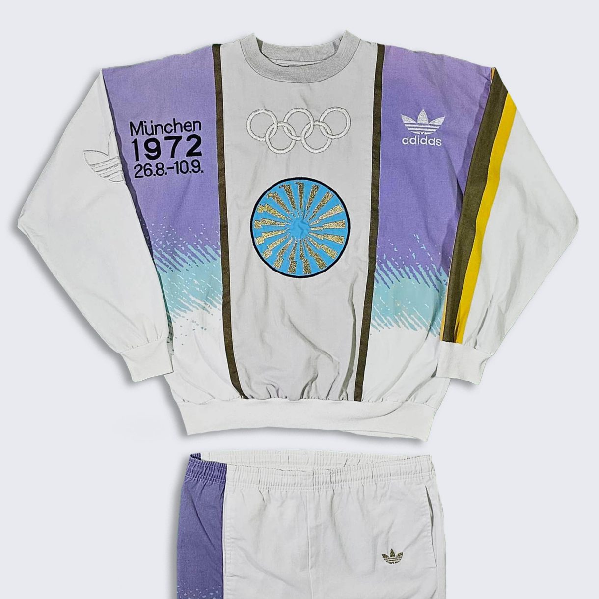 Полный спортивный костюм Adidas Vintage 90s Olympics включает в себя оба...